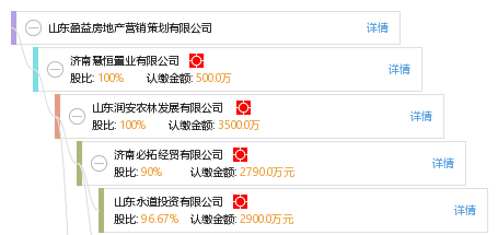 股权结构图谱—山东盈益房地产营销策划有限公司—天眼查