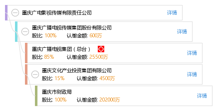 重庆广电影视传媒有限责任公司 电话 工商信息 风险信息 天眼查